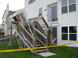Cary Illinois Deck Collapse 1