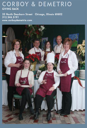 Corboy & Demetrio Giving Back at Misericordia Corboy & Demetrio Giving Back at Misericordia