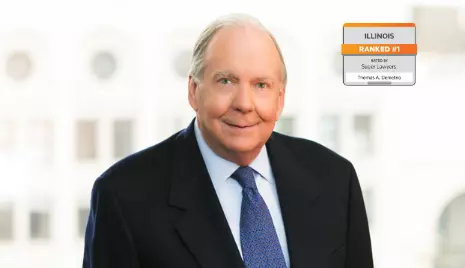 Thomas Demetrio Ranked First by IL Super Lawyers for Sixth Year