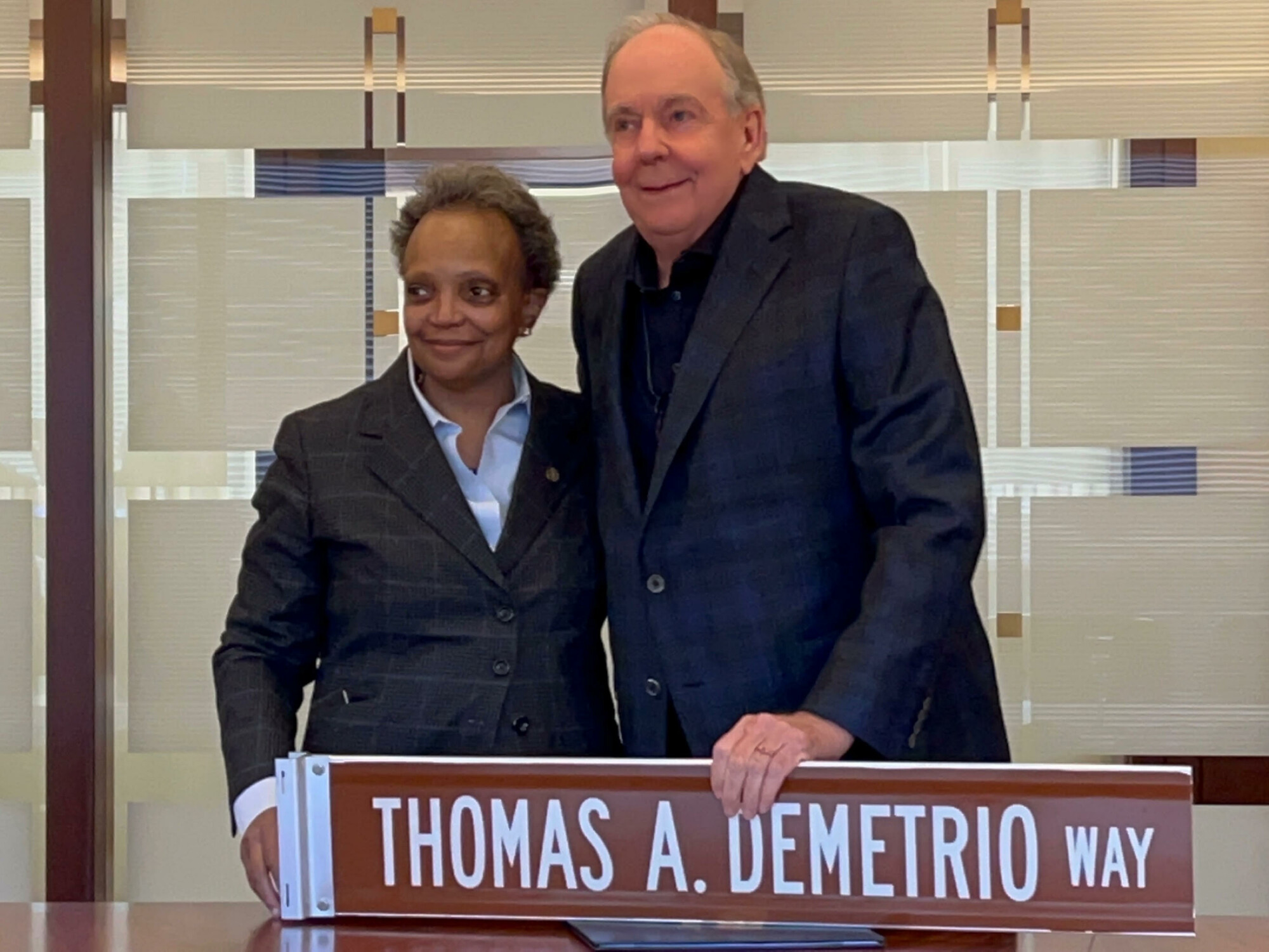 Mayor Lori Lightfoot and TAD