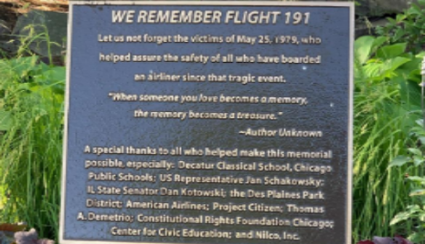 Never Forget to Remember the Lives Lost on 40th Anniversary of Crash of American Airlines #191