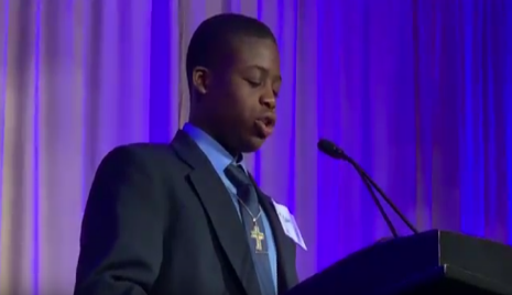 Thomas A. Demetrio Award Acceptance Speech by Student Devon Collins